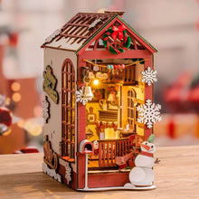 Afbeelding in Gallery-weergave laden, Book Nook - Kersttafereel Binnen