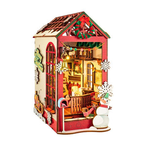 Book Nook - Kersttafereel Binnen