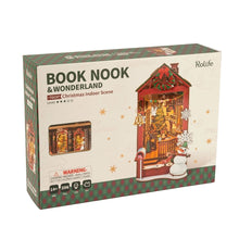 Afbeelding in Gallery-weergave laden, Book Nook - Kersttafereel Binnen