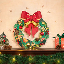 Afbeelding in Gallery-weergave laden, 3D Puzzel - Kerstkrans Figured'Art