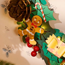 Afbeelding in Gallery-weergave laden, 3D Puzzel - Kerstkrans