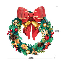 Afbeelding in Gallery-weergave laden, 3D Puzzel - Kerstkrans