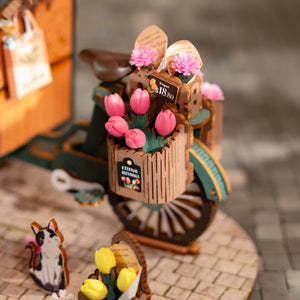 3D Puzzel - Bloemenkar