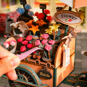 3D Puzzel - Bloemenkar