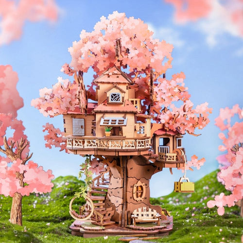 3D Puzzel - Sakura Boomhuis