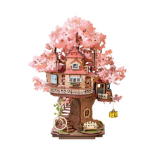 Afbeelding in Gallery-weergave laden, 3D Puzzel - Sakura Boomhuis