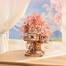 Afbeelding in Gallery-weergave laden, 3D Puzzel - Sakura Boomhuis