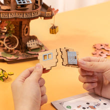 Afbeelding in Gallery-weergave laden, 3D Puzzel - Sakura Boomhuis
