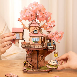 3D Puzzel - Sakura Boomhuis