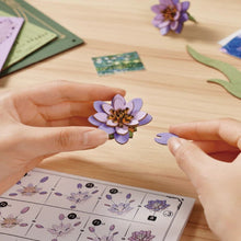 Afbeelding in Gallery-weergave laden, 3D Puzzel - Glinsterende Waterlelie