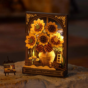 3D Puzzel - Gouden Zonnebloem