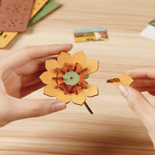 Afbeelding in Gallery-weergave laden, 3D Puzzel - Gouden Zonnebloem