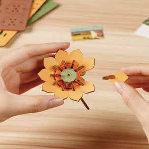 3D Puzzel - Gouden Zonnebloem