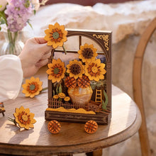 Afbeelding in Gallery-weergave laden, 3D Puzzel - Gouden Zonnebloem