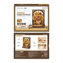 Afbeelding in Gallery-weergave laden, 3D Puzzel - Gouden Zonnebloem