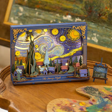 Afbeelding in Gallery-weergave laden, 3D Puzzel - De Sterrennacht Figured'Art