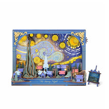 Afbeelding in Gallery-weergave laden, 3D Puzzel - De Sterrennacht