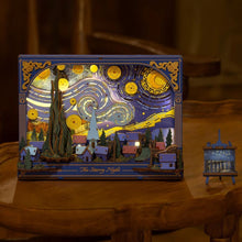 Afbeelding in Gallery-weergave laden, 3D Puzzel - De Sterrennacht
