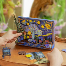 Afbeelding in Gallery-weergave laden, 3D Puzzel - De Sterrennacht