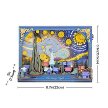 Afbeelding in Gallery-weergave laden, 3D Puzzel - De Sterrennacht