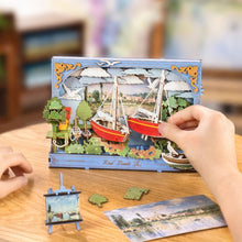 Afbeelding in Gallery-weergave laden, 3D Puzzel - Rode Boten