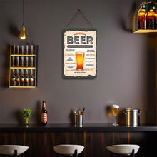 Afbeelding in Gallery-weergave laden, Schilderen op Nummer Metalen Poster - Bier over de hele wereld
