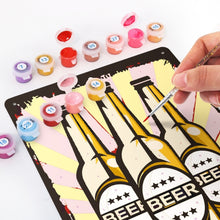 Afbeelding in Gallery-weergave laden, Schilderen op Nummer Metalen Poster - Drievoudige brouwexplosie