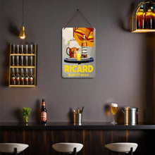 Afbeelding in Gallery-weergave laden, Schilderen op Nummer Metalen Poster - Ricardo Aperitief Anijs Grijs