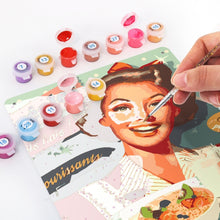 Afbeelding in Gallery-weergave laden, Schilderen op Nummer Metalen Poster - Vintage Ontbijtgranen Advertentie