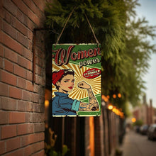 Afbeelding in Gallery-weergave laden, Schilderen op Nummer Metalen Poster - Vrouwenpower