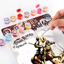 Afbeelding in Gallery-weergave laden, Schilderen op Nummer Metalen Poster - Buffalo Bills Wilde Westen