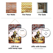 Afbeelding in Gallery-weergave laden, Schilderen op Nummer Metalen Poster - Buffalo Bills Wilde Westen