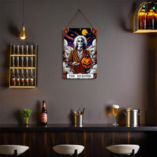 Afbeelding in Gallery-weergave laden, Schilderen op Nummer Metalen Poster - De Grappenmaker Oranje Strepen