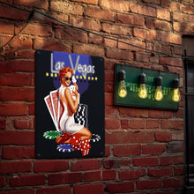 Afbeelding in Gallery-weergave laden, Schilderen op Nummer Metalen Poster - Glamour van Las Vegas