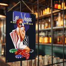 Afbeelding in Gallery-weergave laden, Schilderen op Nummer Metalen Poster - Glamour van Las Vegas