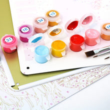 Afbeelding in Gallery-weergave laden, Schilderen op Nummer Metalen Poster - Route 66