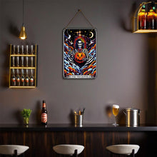 Afbeelding in Gallery-weergave laden, Schilderen op Nummer Metalen Poster - De Grappenmaker Zwart &amp; Wit Strepen