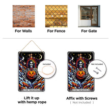 Afbeelding in Gallery-weergave laden, Schilderen op Nummer Metalen Poster - De Grappenmaker Zwart &amp; Wit Strepen