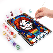 Afbeelding in Gallery-weergave laden, Schilderen op Nummer Metalen Poster - De Killer Rode Pop