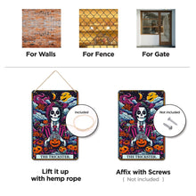 Afbeelding in Gallery-weergave laden, Schilderen op Nummer Metalen Poster - De Grappenmaker Nachtelijke Tuin