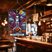 Afbeelding in Gallery-weergave laden, Schilderen op Nummer Metalen Poster - De Grappenmaker Nachtelijke Tuin