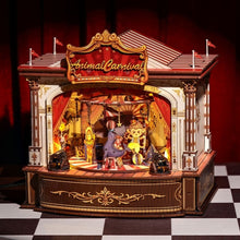 Afbeelding in Gallery-weergave laden, 3D Puzzel - Dierenkermis