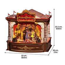 Afbeelding in Gallery-weergave laden, 3D Puzzel - Dierenkermis