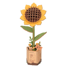 Afbeelding in Gallery-weergave laden, 3D Puzzel - Zonnebloem