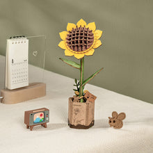 Afbeelding in Gallery-weergave laden, 3D Puzzel - Zonnebloem