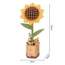 Afbeelding in Gallery-weergave laden, 3D Puzzel - Zonnebloem