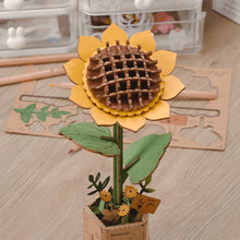 Afbeelding in Gallery-weergave laden, 3D Puzzel - Zonnebloem