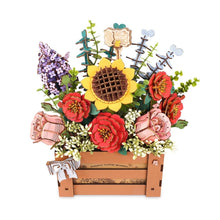 Afbeelding in Gallery-weergave laden, 3D Puzzel - Houten Bloemenkist