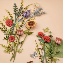 Afbeelding in Gallery-weergave laden, 3D Puzzel - Houten Bloemenkist