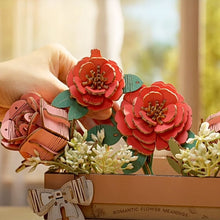 Afbeelding in Gallery-weergave laden, 3D Puzzel - Houten Bloemenkist
